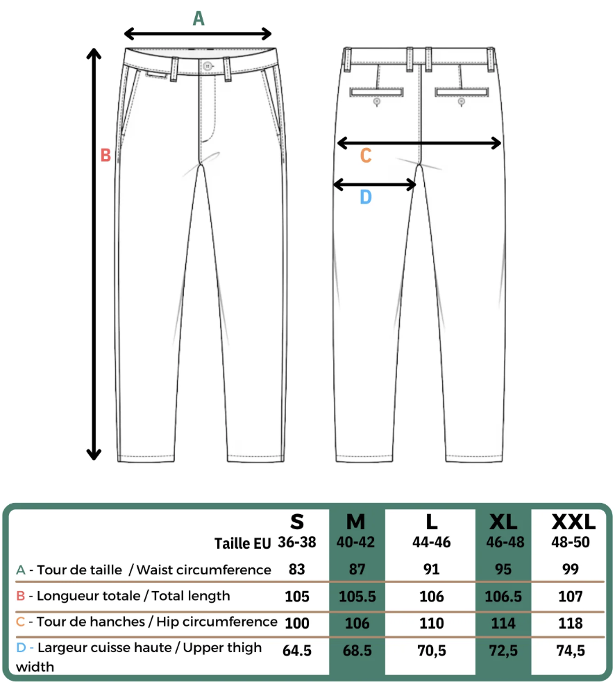 Lucid Collective Chino Pants Trust Navy